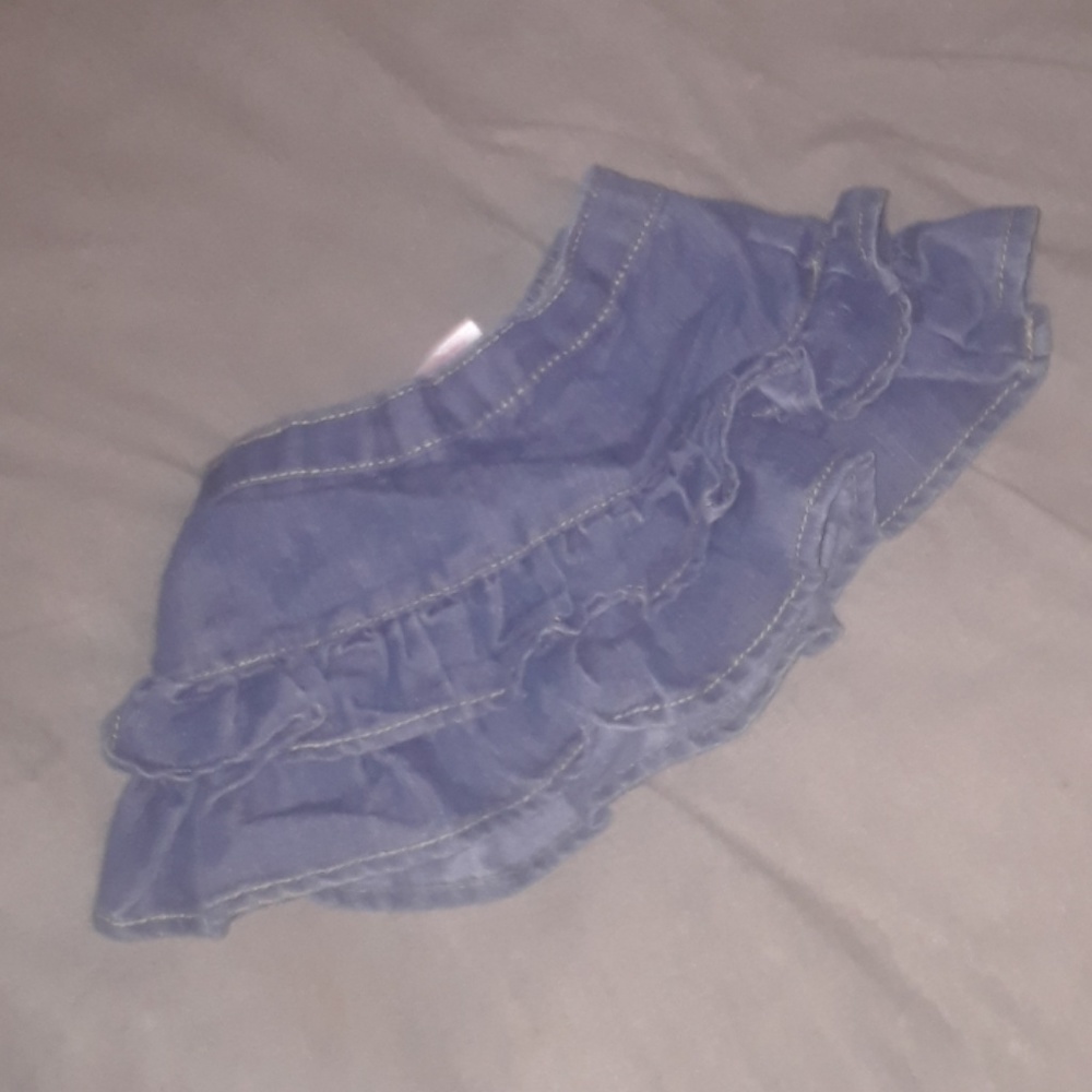 ruffle skort